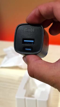 33W GaN USB Type C Charger Portable Dual Ports PD PPS Fast Charging for IPhone 17 16 15 14 Pro Max IPad Samsung S23 Ultra Xiaomi