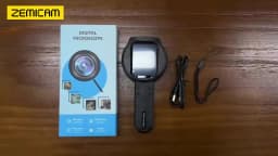 100X Portable Digital Magnifier 1080P HD Microscope 2.8-inch IPS Handheld Mignifying Glass for Electronics Repair Check Jewelry