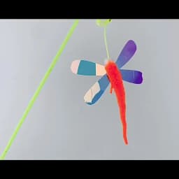 Cat Toy Feather Cats Sticks Feather Sequin Cat Toys Interactive Durable Kitten Teaser Stick Funny Butterfly Toys for Cats Tease