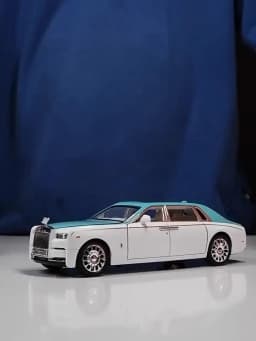 1:24 Rolls Royce Phantom Mansory Alloy Car Diecasts & Toy Vehicles Car Model Sound and light Pull back Car Toys For Kids Gifts