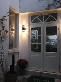 Body Motion Sensor Wall Light Waterproof Sconce Up Down Glowing Lamps Outdoor LED Wall Garden Yard Induction Corridor Wall Lamp