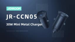 Joyroom 30W USB C Car Charger Adapter PD QC3.0 Mini & Metal USB Charger Fast Charging Phone Charger for iPhone Samsung Galaxy