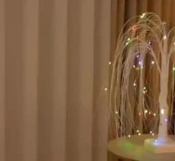 LED Night Light 16 Color Weeping Willow Tabletop Lamp Bedroom Bedside Party Wedding Christmas Office Decor Gift Fairy Tree Light