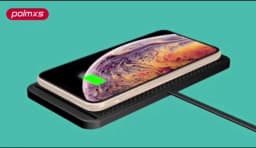 Polmxs Car Wireless Charging for 15W Qi Type C Wireless Charger Mat Non Slip Pad for iPhone 14 13 12 Pro Max Samsung S22/S21/S20