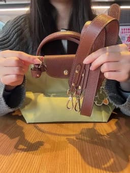 Leather Bag Shoulder Strap For Longchamp S Durable Gift Bag Modification Without Punching Strap Bag Accessories