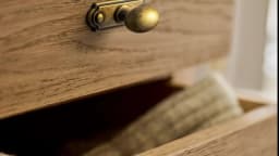 Goo-Ki Low Profile Antique Brass Cabinet Pulls Double Hole Centers(11.4''/12.6'') Zinc Alloy Handle for Drawer Cupboard Wardrobe