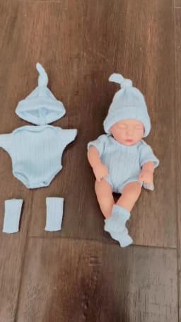 Doll Clothes for 20cm Reborn Dolls DIY Doll Accessories Clothes Toy For 8inch Baby Doll Mini Sweater Doll Clothes Accessories