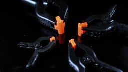 3/4/6/9 inch Wood Working Clip Plastic Clamp Nylon Spring Clamp Clips for backdrop,Wood Working, Photography,Craft, Art DIY