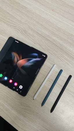 Netcosy S Pen Stylus Without Bluetooth for Samsung Galaxy Z Fold3 Z Fold4 Fold Edition, Replacement Pen with Tips & Nibs