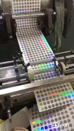 Silver High Security Seals Tamper Evident Sticker Warranty Void QC Passed Labels Hologram Stickers with Unique Serial Numbering