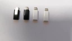 4pcs USB C To Micro USB Adapter Type-C Female Converters, Charging And Data Sync for Galaxy S7 And More Micro Port Devices
