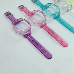 TPU Wristband Adjustable Protective Case for Tamagotchi Uni Shockproof Anti-Drop Wrist Strap Washable for Kids 6.3-8.85in