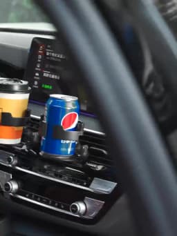 Car Water Cup Holder Tea beverage Holder Car air conditioning outlet ashtray fixed frame seat multi-function