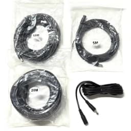 3/5/10/15/20/30M DC 12V Power Extension Cable 5.5*2.1mm Connector Male To Female For CCTV Security Camera Extended Power cable