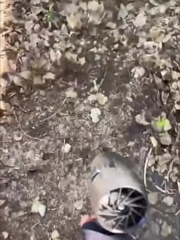 Powerful Air Blower with 550g Thrust Turbo Fan for Cleaning Leaves, Snow, and Dust โ Includes 18V Makita - Compatible Battery