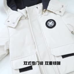 Children Down Suit Winter and Autumn Warm Boy Jacket Natural Fur Collar Baby Girls Snowsuit Coat Kids Parkas Outwear 1-5 Years