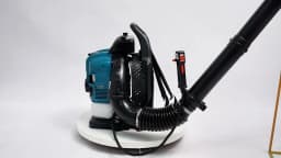 75.6CC Gasoline Leaf Blower 4 Stroke Cordless Petrol Backpack Leaf Air-cooled Blower for Yard Garden Lawn Care&Street Cleaning
