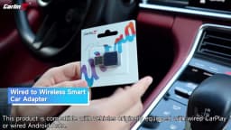 CarlinKit 5.0 Mini Ultra Wireless Adapter Wireless CarPlay Android Auto For OEM Car Plug and Play WiFi Bluetooth Auto Connection