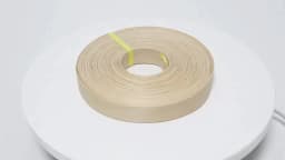 1.9 cm X 15m Hot Melt Adhesive Melamine Edge Banding Flexible Veneer Edging for Plywood Table / Cabinet, Pre-glued Veneer Edging