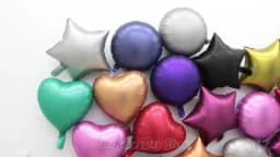 20/10/5Pcs Metallic Round Foil Balloons 18inch Rose Gold Silver Round Balloons Helium Air Globos for Birthday Wedding Xmas Decor