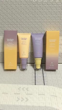 Haruharu Wonde Sunscreen Physical Black Rice Moisturizing, Non-Sticky and Brightening 50ml