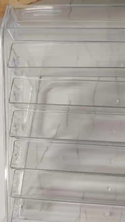 3/4/5/6/7 Layers Acrylic Nail Polish Display Rack Transparent Cosmetic Organizer Multi-layer Simple Mounting Rack Stand Holder