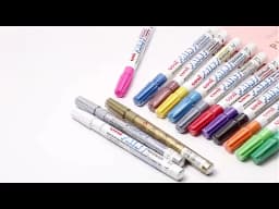 Uni Paint Marker Pen ,PX-20/21 Colorful Permanent Graffiti Paint Pen Waterproof White rotuladores Tire Wedding Signature Stylo