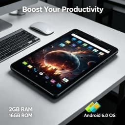 7 INCH T10 Android 6.0 Tablet PC 2GB RAM 16GB ROM LF705 MTK8735 Quad-Core 1.2GHz Support 3G / 4G Phone Call 2 X SIM Card