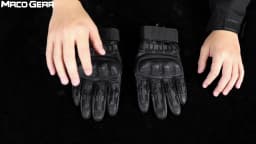 PU Leather Full Finger Tactical Touch Screen Gloves Hiking Cycling Training Climbing Airsoft Hunting Non-slip Protective Gear