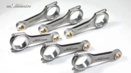 EN24 4340 H-Beam Connecting Rods for BMW 328i 528i E36 E46 M52B28 ARP 135mm 4x 4340 Bielles Connecting Rod ARP Pleuel