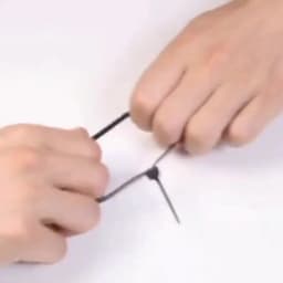 Plastic Clamping Collar Cable Tie Clamping Scratch Cable Attache Cable Velcro Self Locking Nylon Cables Ties Fastening