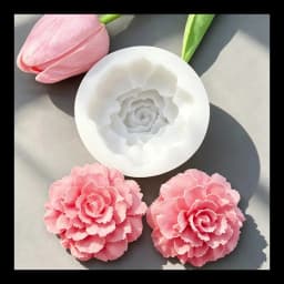 Carnation Rose Flower Silicone Sugarcraft Mold Resin Tools Chocolate Cupcake Baking Fondant Cake Decorating Tools