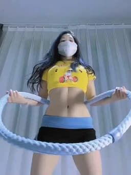 Ice Bean Cooling Weighted Hula Hoop 3-5 LBS Fat Burning Waist Slimming Silent Fitness Hoop for Summer Workout