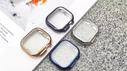 Case for Apple Watch Ultra 4 3 2 49mm Screen Protector TPU Anti-Scratch Shockproof Shell Protective Cover iWatch Series Ultra