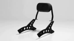 Motorcycle Rear Passenger Pillion Backrest Kit & Pad For Honda Rebel CMX1100 2021-2025