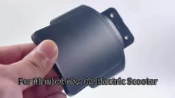 Insurance Plate Base for Ninebot MAX G3 Electric Scooter Rear Fender License Reflective Plastic Shell Accessories