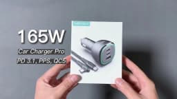 165W USB C Car Charger Adapter Super Fast Charging WOTOBEUS PD3.1 140W, PD3.0 100W PPS45W QC5 PD35W 30W for MacBook Pro 16" S22