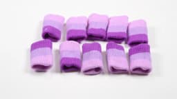 GOMOREON 10Pcs/Set Sports Finger Sleeves Arthritis Support Elastic Finger Guard Outdoor Volleyball Basketball Finger Protection