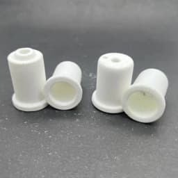 10PCS Ceramic Insulating Beads Ceramic Sleeve T-Casing Electric Heating Tube High Temperature Insulating Ceramic Plug