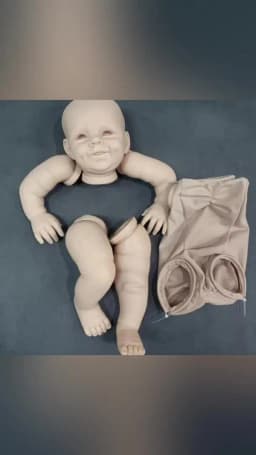 Reborn Doll Kit With Name on Neck New Unfinished Reborn Doll Kit with Body Vinyl Popular Blank Reborn Baby Kits Preemie