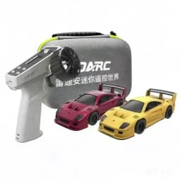 LDARC S100 1:64 1/64 RC Mini Vehicle/Racing Car, CT03 2.4Ghz 10CH Remote Controller Adults Children'S Toys Gift