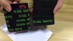 6 Pack Magazine Marking Band for 5.56 Nato 300 Blackout Magazine Marking Rubber Band Muti-Colors High Quality For Gun Safety