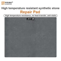AMAOE M81 Working Mat or Mobile Phone Repair Anti-static Synthetic Stone High Temperature Resistant Workbench Table Pad