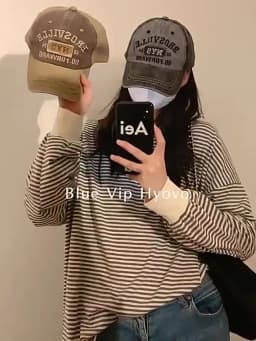 European and American Washed Denim Made Old Curved Brim Cap Alphabet Embroidered Baseball Capoutdoor Sunshade Sun Protection Hat