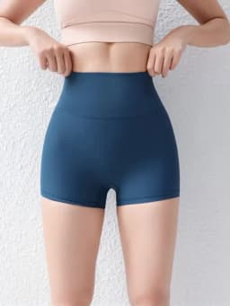 Women's High-Waisted Yoga Shorts 3-Inch - Quick-Dry Stretch Compression Butt-Lifting Naked Feel Summer Workout Fitness Activewea