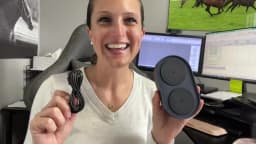 Vaydeer Dual Turntable Mouse Mover with Adjustable Intervals and ON/Off Switch, Undetectable & Noiseless Mouse Jiggler Simulates