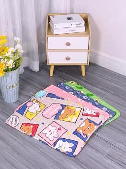 Washable Pet Pee Pad Pet Diaper Mat Reusable Mats for Dogs Dog Bed Urine Washable Dog Training Pad Four Seasons Pet Mat Urine