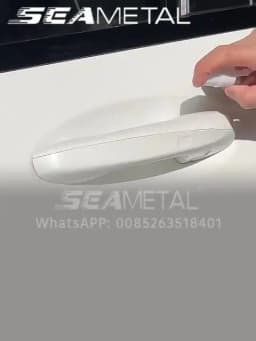 BLALION 4PCS Universal Car Door Handle Bowl Scratch Protective Stickers Transparent Car Handle Anti-collision Protection Strip