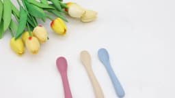 3pcs Baby Silicone Soft Spoon Gadgets Feeding Bebe Baby Items Baby Food Tiny Spoon