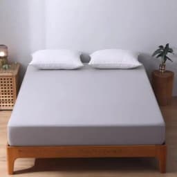 1pc Waterproof Mattress Protector Cover, Ultra-Soft Breathable Knitted Fitted Sheet for Bed, Bedroom Essentials